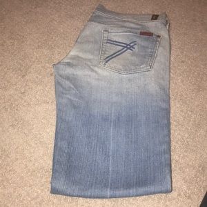 7s all man kind capris